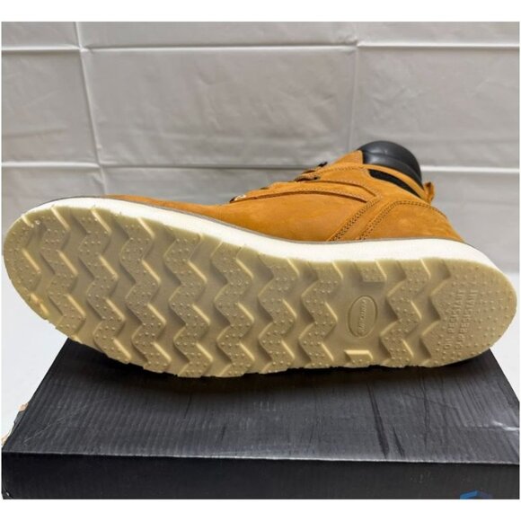 Sureway Mens Moc Toe Waterproof Work Boots Light Brown Size 7.5 NEW